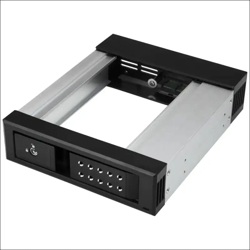 StarTech.com HSB1SATSASBA 5.25 to 3.5 Trayless Drive Hot Swap Bay for 3.5 SATA/SAS