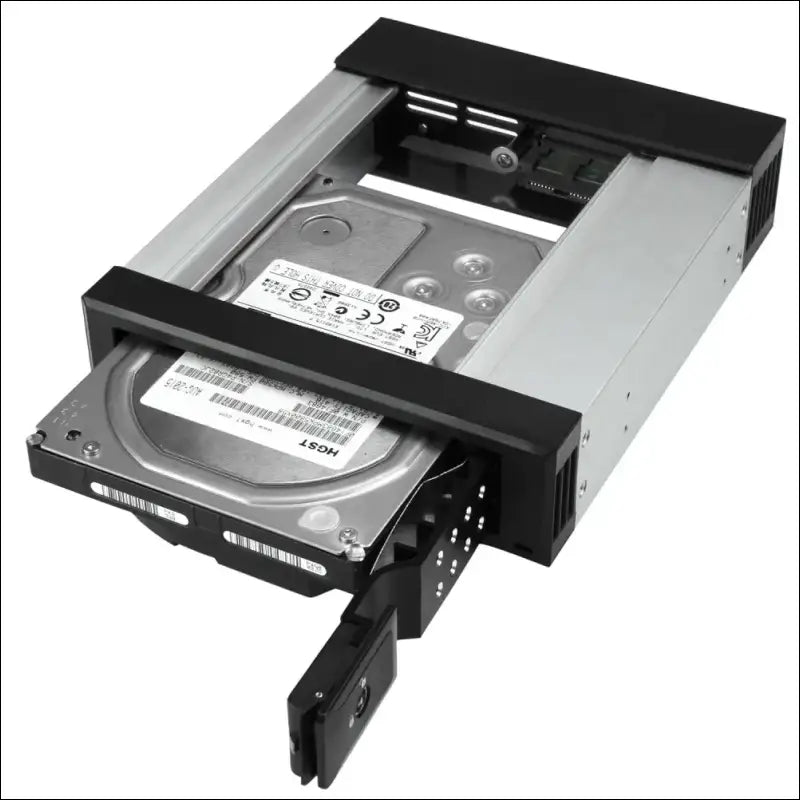 StarTech.com HSB1SATSASBA 5.25 to 3.5 Trayless Drive Hot Swap Bay for 3.5 SATA/SAS