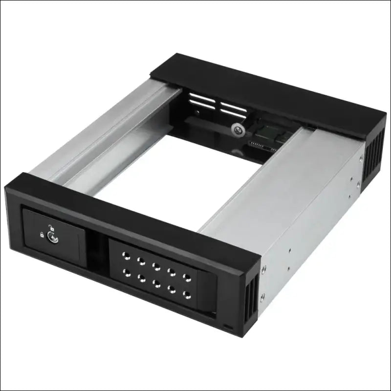 StarTech.com HSB1SATSASBA 5.25 to 3.5 Trayless Drive Hot Swap Bay for 3.5 SATA/SAS