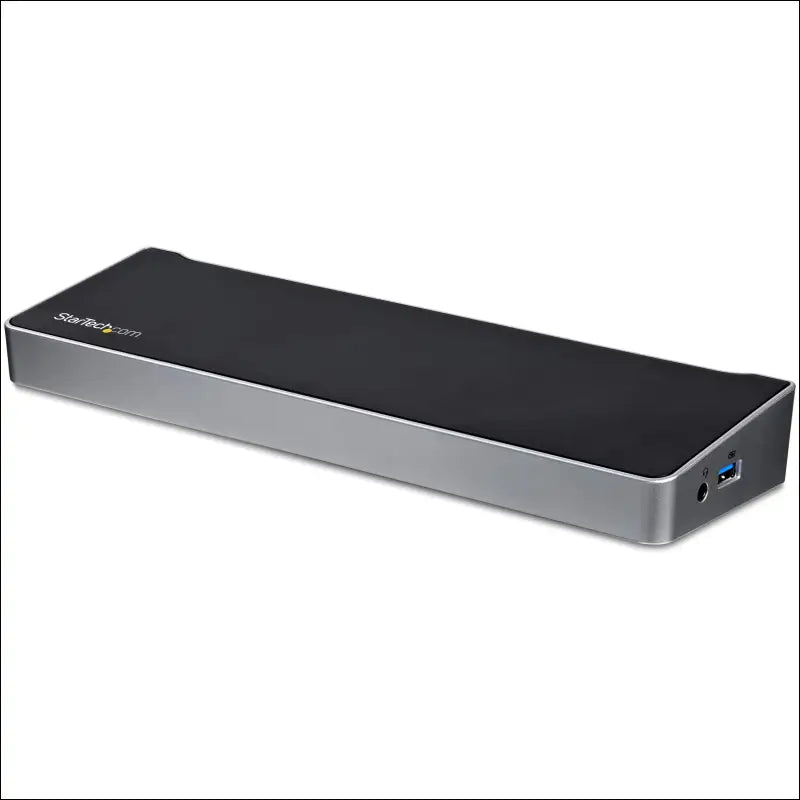 StarTech.com Triple Monitor USB 3.0 Docking Station 2x 4K DisplayPort & HDMI USB Type A Universal Laptop Dock