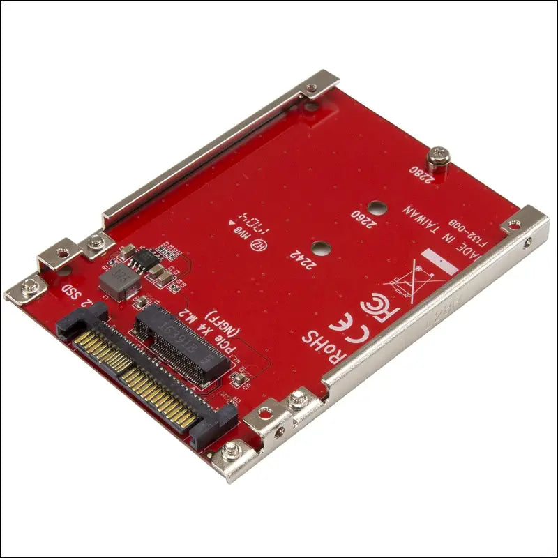 StarTech M.2 Drive to U.2 (SFF-8639) Host Adapter for M.2 PCIE NVMe SSDs - simple