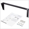 StarTech RK119WALLV 1U 19-Inch Steel Vertical Wall Mount Equipment Rack Bracket (Black)