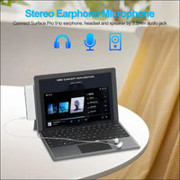 Surface Pro 11/10/9 Hub with 4k HDMI, USB C Thunerdbolt 4(Display+PD Charging+Data), USB 3.0 * 2, SD&TF Card Slot, 3.5mm Audio, Triple Display(Surface Pro 9+HDMI+USB C) for Surface Pro 11/10/9