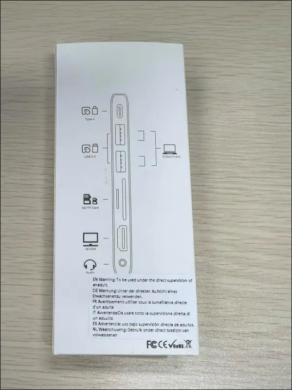 Surface Pro 11/10/9 Hub with 4k HDMI, USB C Thunerdbolt 4(Display+PD Charging+Data), USB 3.0 * 2, SD&TF Card Slot, 3.5mm Audio, Triple Display(Surface Pro 9+HDMI+USB C) for Surface Pro 11/10/9