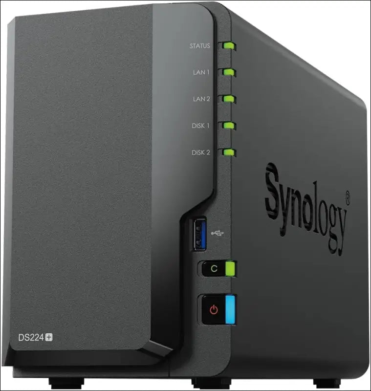 Synology DiskStation DS224 + 2 Bay Dekstop NAS - Enclosure / Enclosure