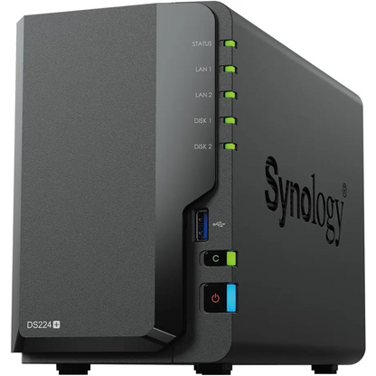 Synology DiskStation DS224 + 2 Bay Dekstop NAS - Enclosure / Enclosure
