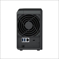 Synology DS223 2-Bay Diskstation NAS (Realtek RTD1619B Quad-Core 2GB Ram 1xRJ-45 1GbE LAN Port) Bundle with 2 x 2TB WD RED Plus HDD WD20EFZX - 68AWUN0