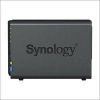 Synology DS223 2-Bay Diskstation NAS (Realtek RTD1619B Quad-Core 2GB Ram 1xRJ-45 1GbE LAN Port) Bundle with 2 x 2TB WD RED Plus HDD WD20EFZX - 68AWUN0