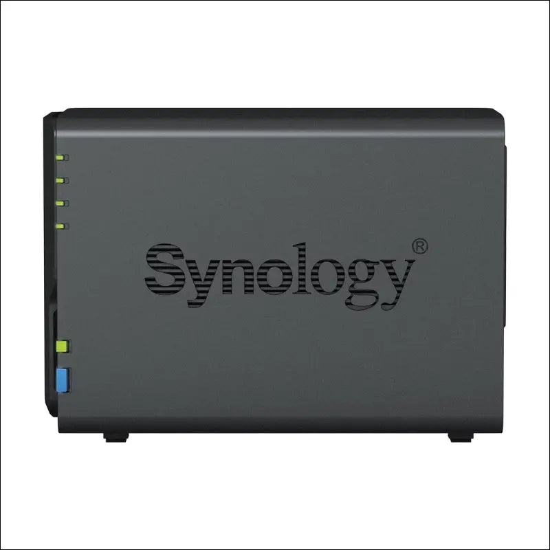 Synology DS223 2-Bay Diskstation NAS (Realtek RTD1619B Quad-Core 2GB Ram 1xRJ-45 1GbE LAN Port) Bundle with 2 x 2TB WD RED Plus HDD WD20EFZX - 68AWUN0