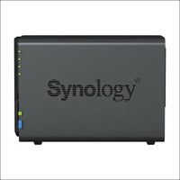 Synology DS223 2-Bay Diskstation NAS (Realtek RTD1619B Quad-Core 2GB Ram 1xRJ-45 1GbE LAN Port) Bundle with 2 x 2TB WD RED Plus HDD WD20EFZX - 68AWUN0