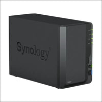 Synology DS223 2-Bay Diskstation NAS (Realtek RTD1619B Quad-Core 2GB Ram 1xRJ-45 1GbE LAN Port) Bundle with 2 x 2TB WD RED Plus HDD WD20EFZX - 68AWUN0