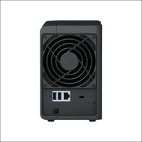 Synology DS223 2-Bay Diskstation NAS (Realtek RTD1619B Quad-Core 2GB Ram 1xRJ-45 1GbE LAN Port) Bundle with 2 x 2TB WD RED Plus HDD WD20EFZX - 68AWUN0