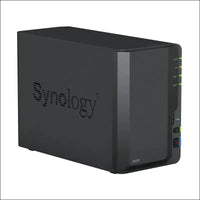 Synology DS223 2-Bay Diskstation NAS (Realtek RTD1619B Quad-Core 2GB Ram 1xRJ-45 1GbE LAN Port) Bundle with 2 x 2TB WD RED Plus HDD WD20EFZX - 68AWUN0