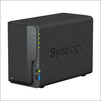 Synology DS223 2-Bay Diskstation NAS (Realtek RTD1619B Quad-Core 2GB Ram 1xRJ-45 1GbE LAN Port) Bundle with 2 x 2TB WD RED Plus HDD WD20EFZX - 68AWUN0