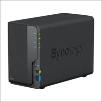 Synology DS223 2-Bay Diskstation NAS (Realtek RTD1619B Quad-Core 2GB Ram 1xRJ-45 1GbE LAN Port) Bundle with 2 x 2TB WD RED Plus HDD WD20EFZX - 68AWUN0