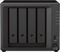 Synology DS923 + 4-Bay Diskstation NAS (AMD Ryzen™ 4 Threads R1600 Dual-Core 4GB Ram 2xRJ-45 1GbE LAN-Port) 16TB Bundle