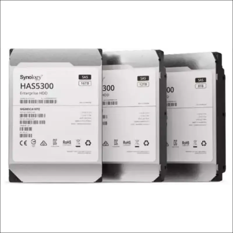 Synology -Enterprise Storage for Synology systems, 3.5" SAS Hard drive, HAS5300
