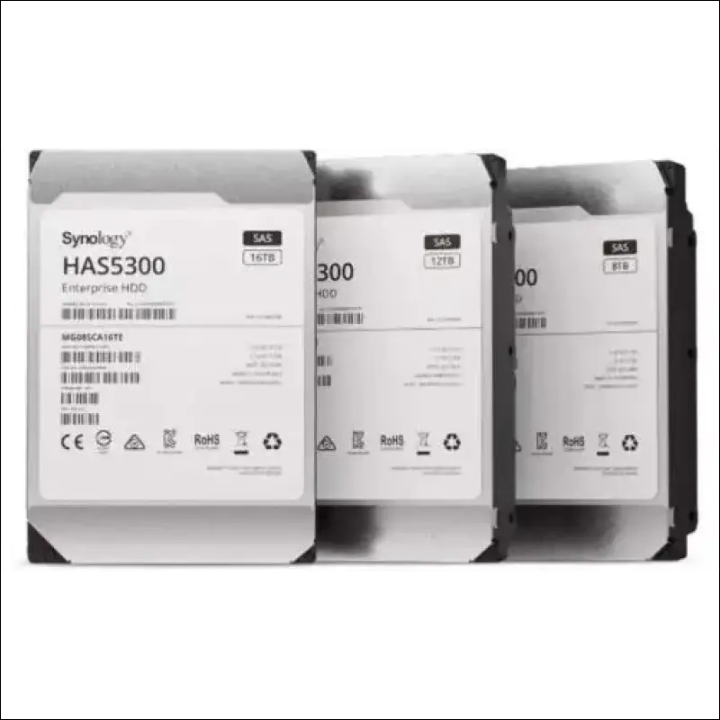 Synology -Enterprise Storage for Synology systems, 3.5" SAS Hard drive, HAS5300