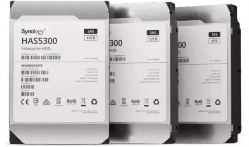Synology -Enterprise Storage for Synology systems, 3.5" SAS Hard drive, HAS5300