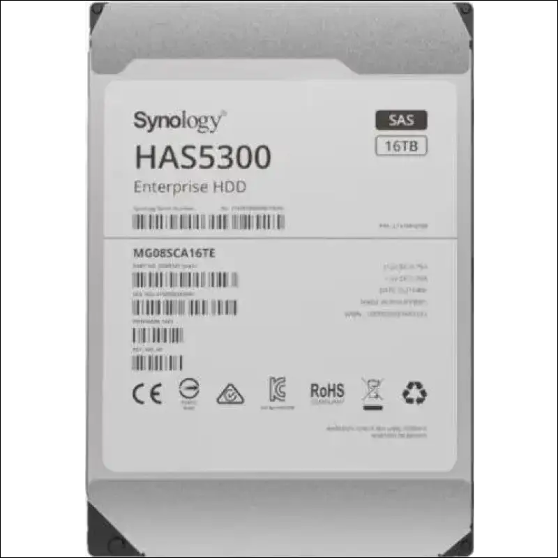 Synology -Enterprise Storage for Synology systems, 3.5" SAS Hard drive, HAS