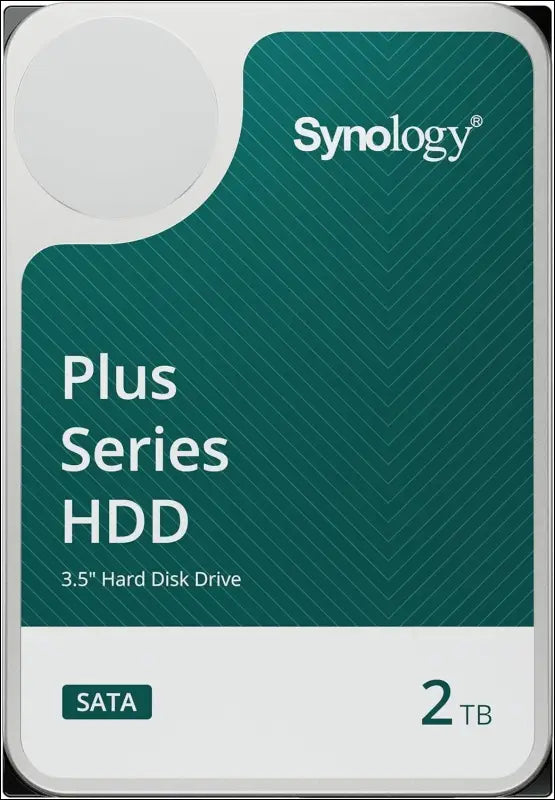 Synology HAT3300-2T Plus Series 2TB 5400 RPM 3.5" Internal SATA 6 Gb/s Hard Disk Drive