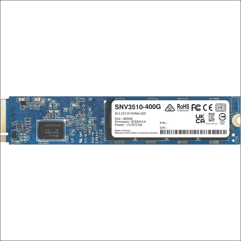 Synology M.2 22110 NVMe SSD SNV3510 400GB (SNV3510-400G)