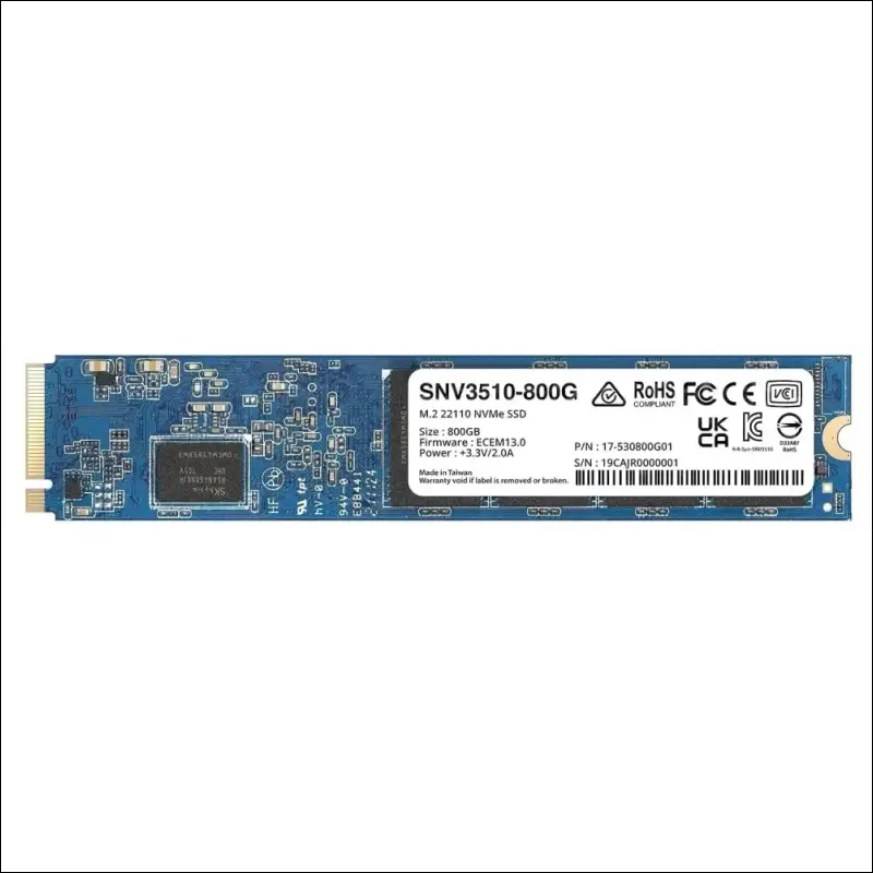 Synology M.2 22110 NVMe SSD SNV3510 400GB (SNV3510-400G)
