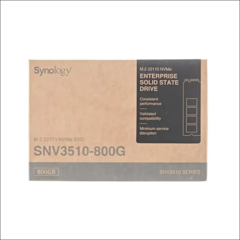 Synology SNV3510 800GB M.2 22110 NVMe Internal Solid State Drive