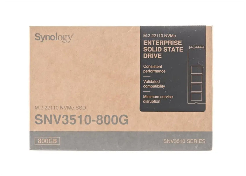 Synology SNV3510 800GB M.2 22110 NVMe Internal Solid State Drive