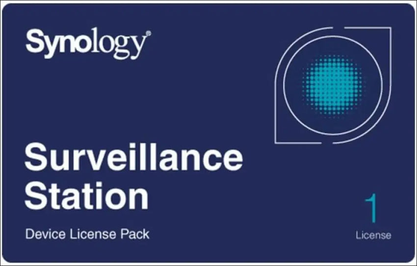 Synology Surveillance Device License Pack for NAS with 1 Additional License - 1 license / License Pack