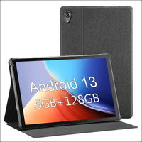 Tablet 10.1 inch Android 13 : Octa-Core Processor 2.0GHz, 6GB RAM 128GB ROM (1TB TF) | 2.4G/5G WiFi, Google GMS Bluetooth5.0 Dual Cameras