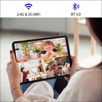 Tablet 10.1 inch Android 13 : Octa-Core Processor 2.0GHz, 6GB RAM 128GB ROM (1TB TF) | 2.4G/5G WiFi, Google GMS Bluetooth5.0 Dual Cameras