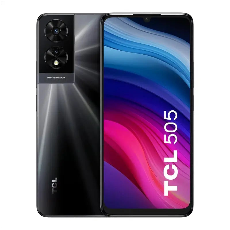TCL 50 5G 16.8 cm (6.6 inches) SIM Unique Android 14 USB Type-C 4 Go 128 Go 5010 mAh Grey