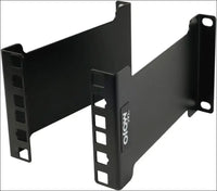 Tecmojo 2RU Server Rack Depth Extender 106 mm Recessed Rack Mount Adapter Kit for Network Rack Standard 19 inches Open