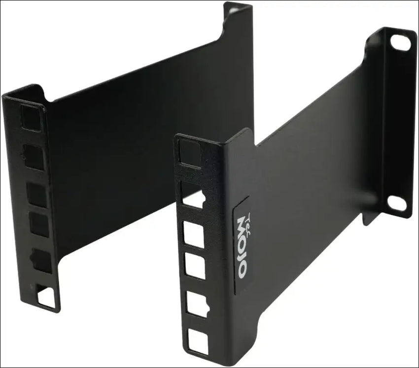 Tecmojo 2RU Server Rack Depth Extender 106 mm Recessed Rack Mount Adapter Kit for Network Rack Standard 19 inches Open
