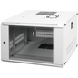 Tecmojo 6RU Wall Mount Network Cabinet 450mm Deep Data Server Rack Enclosure with Lockable Glass Door and Side Panels