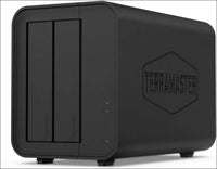 TERRAMASTER F2-424 NAS Storage 2Bay - N95 Quad-Core CPU 8GB DDR5 RAM 2.5GbE Port x 2 Network Attached Storage with High