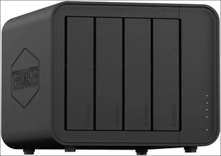 TERRAMASTER F4-424 Max NAS Storage - 4Bay Core i5 1235U 10-Core 12-Thread, 8GB DDR5 RAM, Dual 10GbE Ports, Network Attached Storage Peak Performance