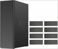 TERRAMASTER F8 SSD Plus NAS - 8Bay All SSD NAS Storage Core i3 8-Core 8-Thread CPU 16GB DDR5 RAM 10GbE Port 8 Heat