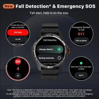 TicWatch Atlas Smartwatch for Men Android Wear OS Smart Watch Outdoor 90 Hrs Battery 110+ Workout Modes Fitness Tracker 5ATM GPS Compass Android Compatible Only