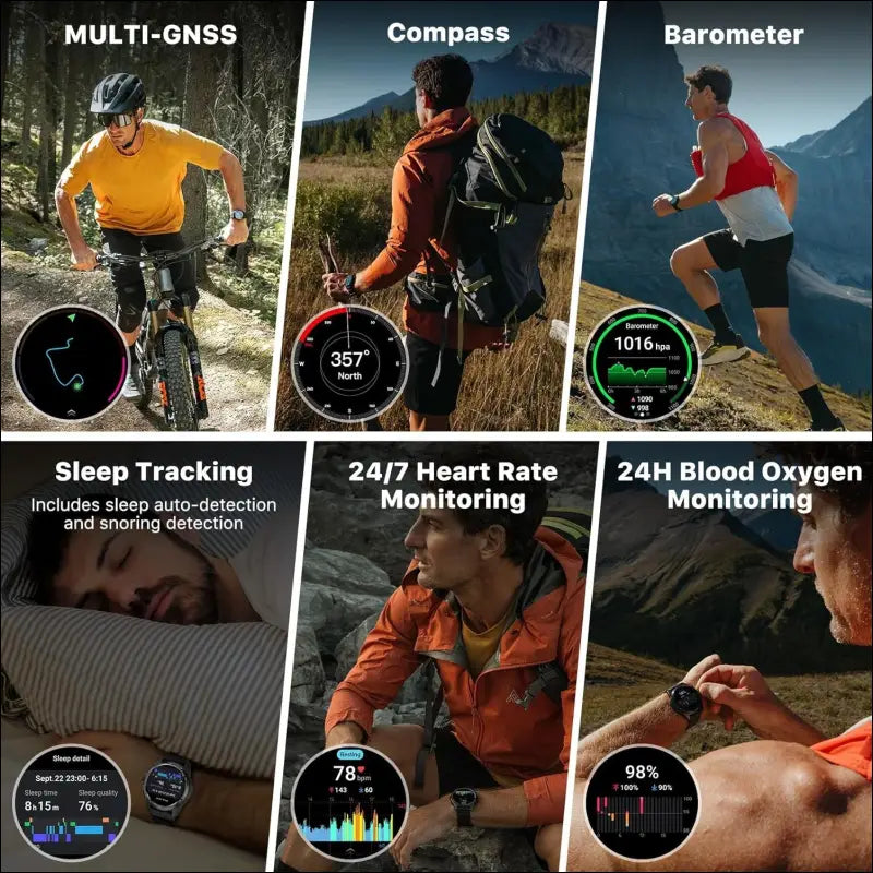 TicWatch Atlas Smartwatch for Men Android Wear OS Smart Watch Outdoor 90 Hrs Battery 110+ Workout Modes Fitness Tracker 5ATM GPS Compass Android Compatible Only