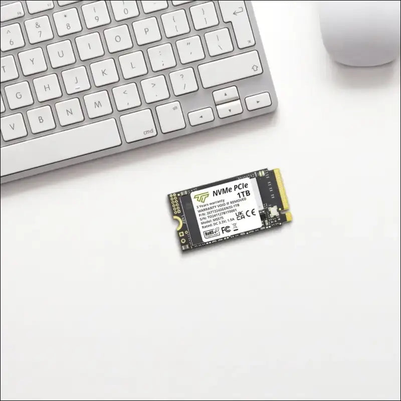 Timetec 1TB M.2 2242 SSD NVMe PCIe Gen3x4 Single Sided Read/Write Speed Up to 2,500/1,700 MB/s Compatible with Lenovo Thinkpad X1 Nano Gen 2 /ThinkPad 11e Yoga Gen 6 /Thinkpad...
