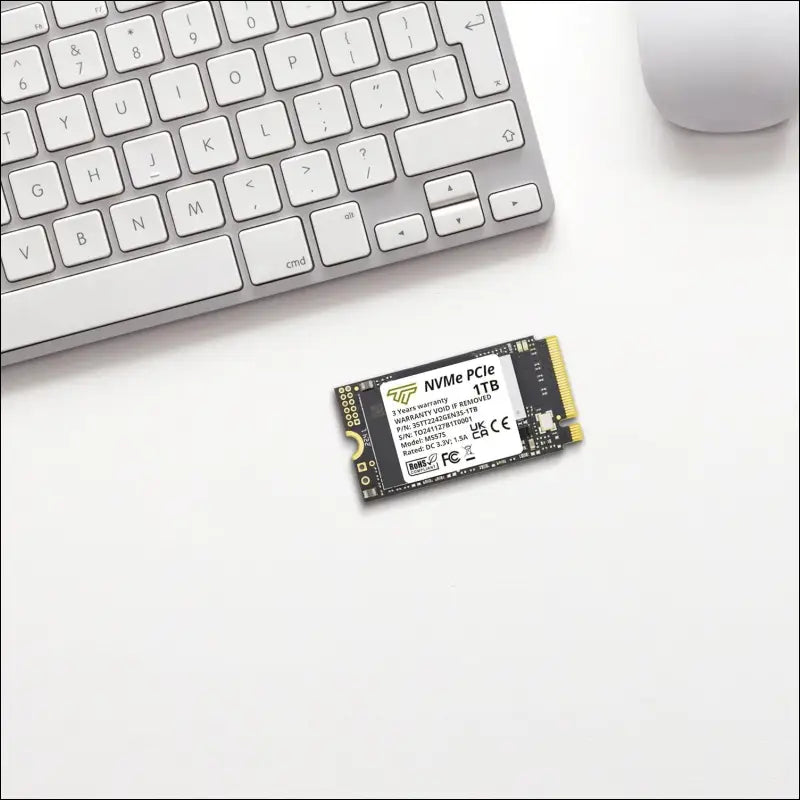 Timetec 1TB M.2 2242 SSD NVMe PCIe Gen3x4 Single Sided Read/Write Speed Up to 2,500/1,700 MB/s Compatible with Lenovo Thinkpad X1 Nano Gen 2 /ThinkPad 11e Yoga Gen 6 /Thinkpad...