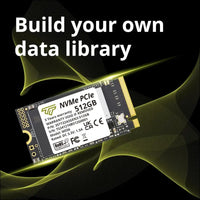 Timetec 512GB M.2 2242 SSD NVMe PCIe Gen3x4 3D NAND TLC Read/Write Speed Up to 2,100/1,600 MB/s Compatible with Lenovo Thinkpad X1 Nano Gen 2 /ThinkPad 11e Yoga Gen 6 /Thinkpad...