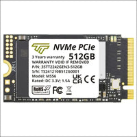 Timetec 512GB M.2 2242 SSD NVMe PCIe Gen3x4 3D NAND TLC Read/Write Speed Up to 2,100/1,600 MB/s Compatible with Lenovo Thinkpad X1 Nano Gen 2 /ThinkPad 11e Yoga Gen 6 /Thinkpad...