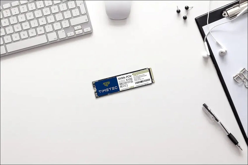 Timetec 512GB SSD NVMe PCIe Gen3x4 8Gb/s M.2 2280 3D NAND TLC 350TBW High Performance SLC Cache Read/Write Speed Up to 2,000/1,600 MB/s Internal Solid State Drive (512GB)