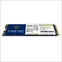 Timetec 512GB SSD NVMe PCIe Gen3x4 8Gb/s M.2 2280 3D NAND TLC 350TBW High Performance SLC Cache Read/Write Speed Up to 2,000/1,600 MB/s Internal Solid State Drive (512GB)