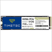 Timetec 512GB SSD NVMe PCIe Gen3x4 8Gb/s M.2 2280 3D NAND TLC 350TBW High Performance SLC Cache Read/Write Speed Up to 2,000/1,600 MB/s Internal Solid State Drive (512GB)