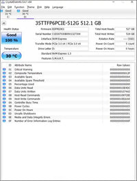 Timetec 512GB SSD NVMe PCIe Gen3x4 8Gb/s M.2 2280 3D NAND TLC 350TBW High Performance SLC Cache Read/Write Speed Up to 2,000/1,600 MB/s Internal Solid State Drive (512GB)