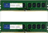 Timetec Hynix IC 16GB KIT (2x8GB) DDR4 2400MHz PC4-19200 Unbuffered ECC 1.2V CL17 1Rx8 Single Rank 288 Pin UDIMM Server Memory RAM Module Upgrade (16GB KIT (2x8GB))